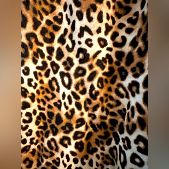 Pink VS leopard v neck tee - Picture 4 of 4